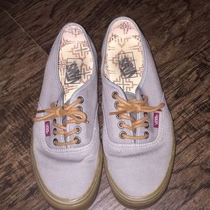 Gray authentic style Vans